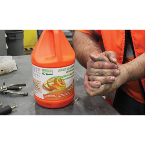 Nettoyant pour les mains &agrave; l'orange, Pierre ponce, 3,6 L, Cruche, Orange Helyx Safety & Industrial Supplies