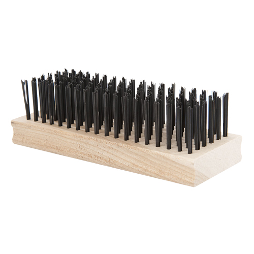 Brosse, Acier, 18 x 6 rangs de fils, Longueur 6" Helyx Safety & Industrial Supplies