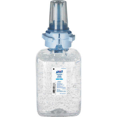 D&eacute;sinfectant avanc&eacute; pour les mains pour distributeur ADX-7 de GOJO, 700 ml, Recharge, 70 % alcool Helyx Safety & Industrial Supplies