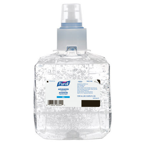 D&eacute;sinfectant pour les mains avanc&eacute; LTX-12, 1200 ml, Cartouche de recharge, 70 % alcool Helyx Safety & Industrial Supplies