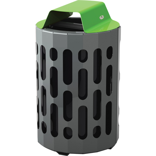 2020 Stingray Waste Receptacles, Metal, 42 US gal. Helyx Safety & Industrial Supplies