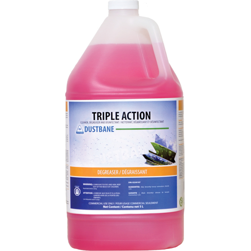 Action triple - nettoyant, d&eacute;graissant et d&eacute;sinfectant, 5 L, Cruche Helyx Safety & Industrial Supplies