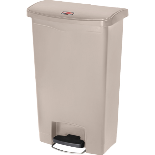 Slim Jim&reg; Waste Container, Resin, 13 US gal. Capacity Helyx Safety & Industrial Supplies