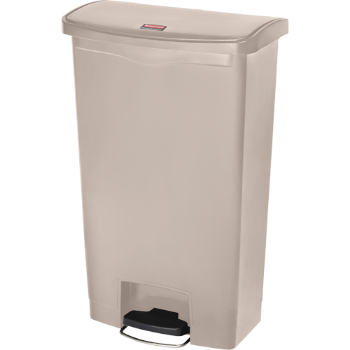 Slim Jim&reg; Waste Container, Resin, 18 US gal. Capacity Helyx Safety & Industrial Supplies