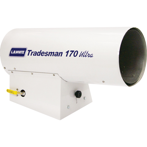 Tradesman&reg; Forced Air Heater, Fan, Propane, 170,000 BTU/H Helyx Safety & Industrial Supplies
