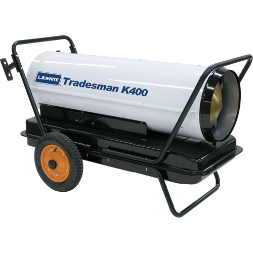 Tradesman&reg; Forced Air Heater, Fan, Kerosene, 400,000 BTU/H Helyx Safety & Industrial Supplies