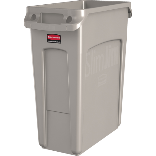 Slim Jim&reg; Vented Containers, Deskside, Polyethylene, 16 US gal. Helyx Safety & Industrial Supplies