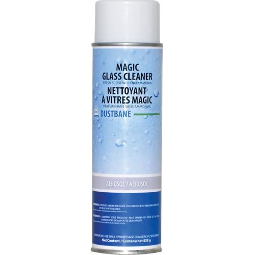 Magic Window And Glass Cleaner, 539 g, Aerosol Can Helyx Safety & Industrial Supplies
