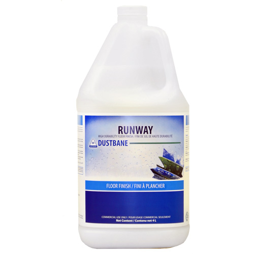 Runway High-Durability Floor Finish, 4 L, Jug Helyx Safety & Industrial Supplies