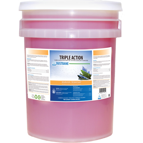 Triple Action Disinfecting Cleaner & Degreaser, 20 L, Pail Helyx Safety & Industrial Supplies