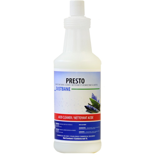 Presto Disinfectant Bowl Cleaner, 1 L, Bottle Helyx Safety & Industrial Supplies