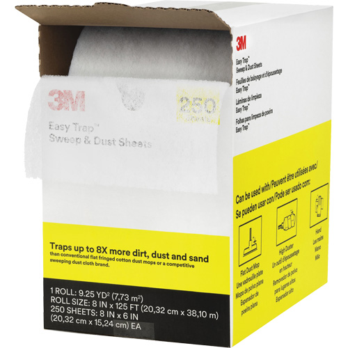 Easy Trap Dusters, Microfibre, White Helyx Safety & Industrial Supplies