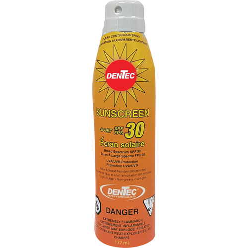 Shield Sunscreen, SPF 30, Aerosol Helyx Safety & Industrial Supplies