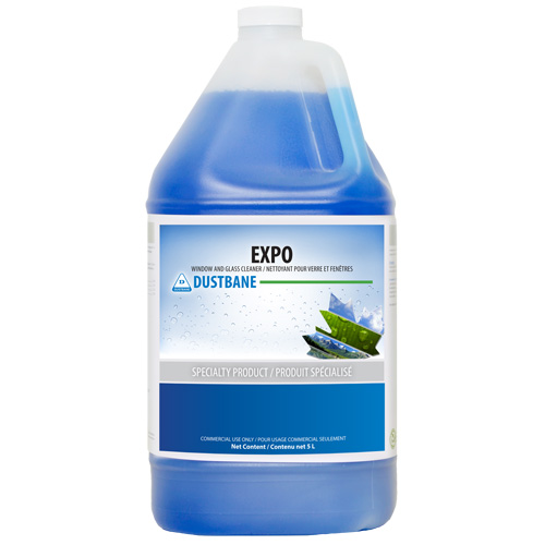 Expo Window & Glass Cleaner, 5 L, Jug Helyx Safety & Industrial Supplies