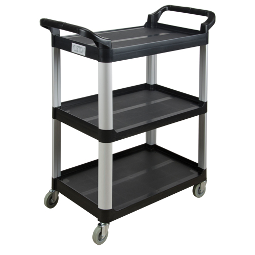 Chariot utilitaire, 3 tiers, 16-3/4" x 37" x 33-1/2", Capacit&eacute; 250 lb Helyx Safety & Industrial Supplies