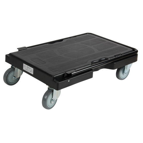 Chariot, 31-3/4" lo x 20-1/2" la, 500 lb cap, Roues Caoutchouc Helyx Safety & Industrial Supplies