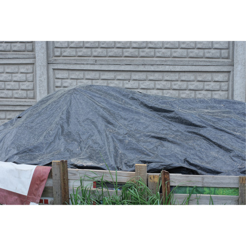 Tarp, Light Industrial Duty, Black, 6' x 8' x 8 mils Helyx Safety & Industrial Supplies