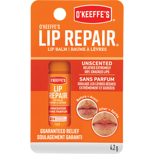 Baume &agrave; l&egrave;vres Lip Repair, 0 IPS Helyx Safety & Industrial Supplies