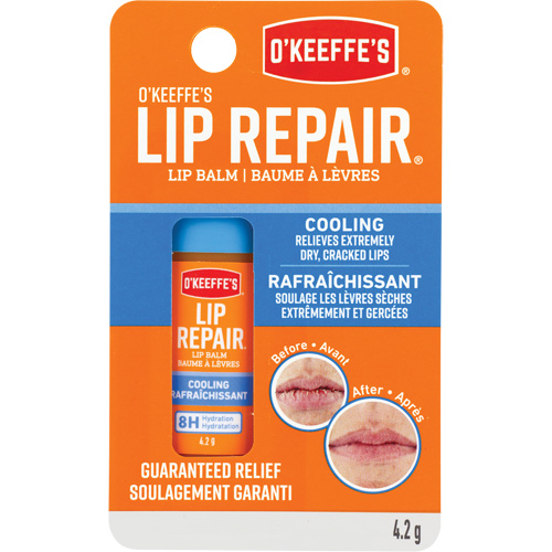 Cooling Relief Lip Repair, 0 SPF Helyx Safety & Industrial Supplies