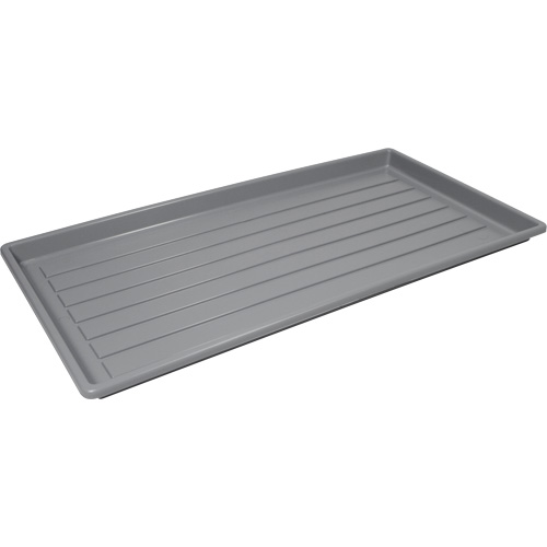 Plateau pour bottes/chaussures humides, Plastique, Gris, 27" lo x 14" la Helyx Safety & Industrial Supplies