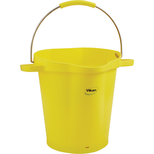 5692 Series Bucket, Yellow, 5 US gal. Helyx Safety & Industrial Supplies