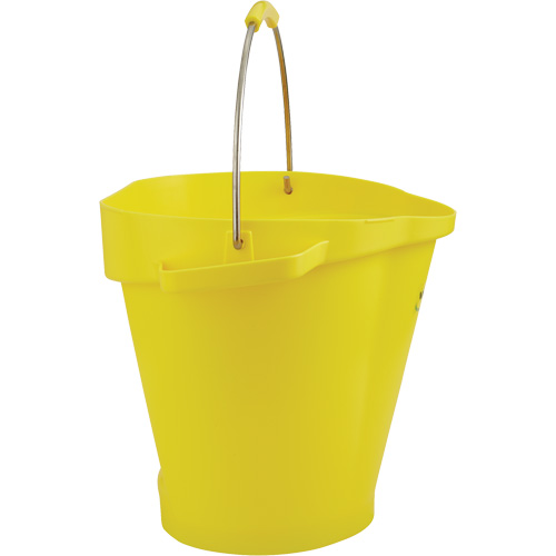 5692 Series Bucket, Yellow, 5 US gal. Helyx Safety & Industrial Supplies