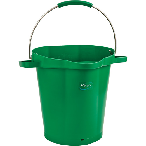 Seau de s&eacute;rie 5692, Vert, 3 gal. US Helyx Safety & Industrial Supplies