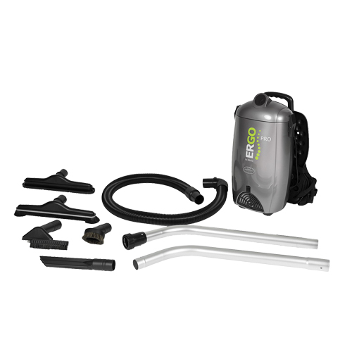 Ergo Pro Backpack Vacuum, 2 US Gal. (7.6 Litres) Helyx Safety & Industrial Supplies