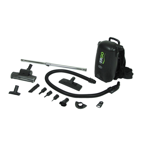 Ergo Backpack Vacuum, 2 US Gal. (7.6 Litres) Helyx Safety & Industrial Supplies