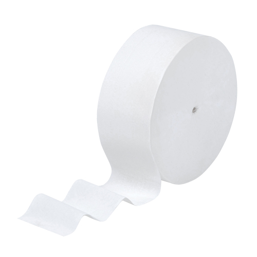 Scott&reg; JRT Jr. Toilet Paper, Coreless Roll, 1 Ply, 2300' Length, White Helyx Safety & Industrial Supplies