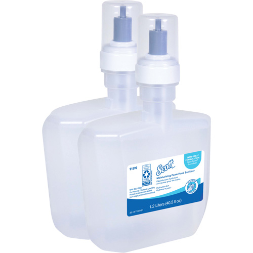 Scott&reg; Pro Moisturizing Foam Hand Sanitizer, 1200 ml, Cartridge Refill, 62% Alcohol Helyx Safety & Industrial Supplies
