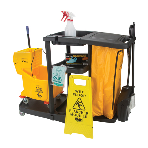 Ensemble de d&eacute;marrage de nettoyage pour concierge Helyx Safety & Industrial Supplies