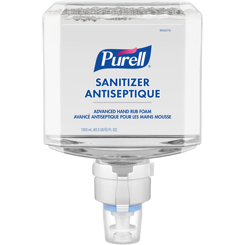 ES8 Advanced Foam Hand Sanitizer, 1200 ml, Cartridge Refill, 70% Alcohol Helyx Safety & Industrial Supplies