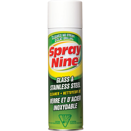Glass & Stainless Cleaner, 600 g, Aerosol Can Helyx Safety & Industrial Supplies