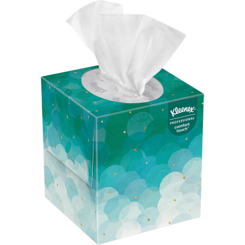 Kleenex&reg; Upright Facial Tissue, 2 Ply, 7.8" L x 8.3" W, 95 Sheets/Box Helyx Safety & Industrial Supplies