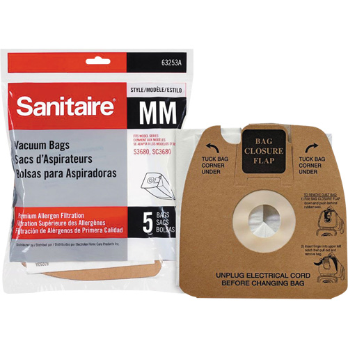 Sac d'aspirateur de premi&egrave;re qualit&eacute;, 1 gal. US Helyx Safety & Industrial Supplies