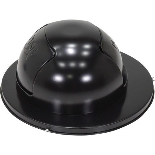 Drum Waste Disposal Top, Dome Lid, Metal, Fits Container Size: 23-1/2" Dia. Helyx Safety & Industrial Supplies