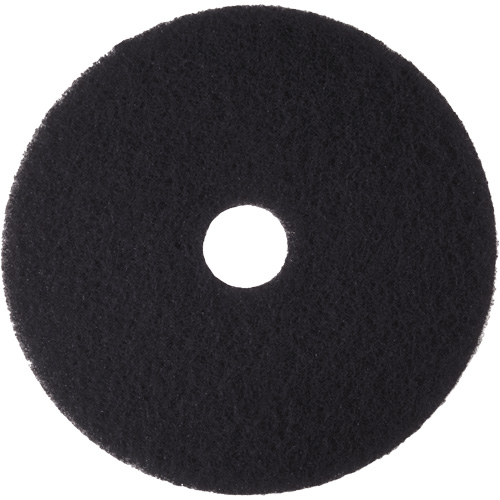 High Productivity Floor Pad, 16", Stripping, Black Helyx Safety & Industrial Supplies