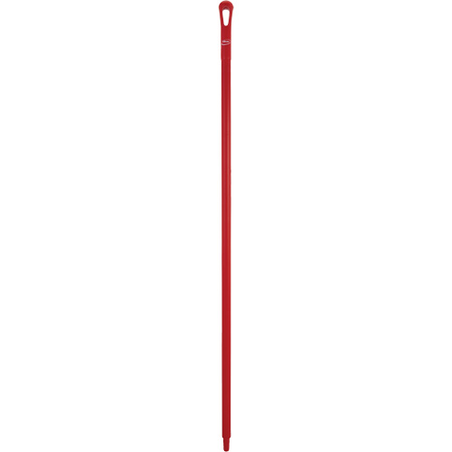 Ultra Hygiene Handle, Broom/Scraper/Squeegee, Red, Ergonomic, 59" L Helyx Safety & Industrial Supplies