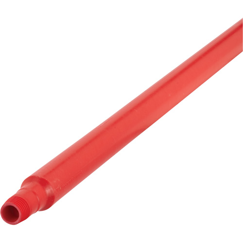Ultra Hygiene Handle, Broom/Scraper/Squeegee, Red, Ergonomic, 59" L Helyx Safety & Industrial Supplies