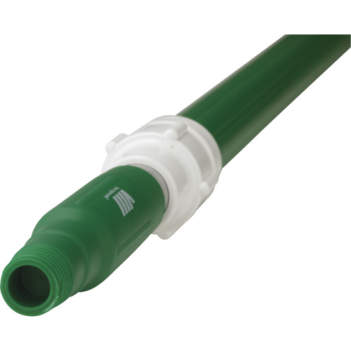 Deck Scrub Handle, Brush/Pad Holder, Green, Telescopic, 62"-113" L Helyx Safety & Industrial Supplies