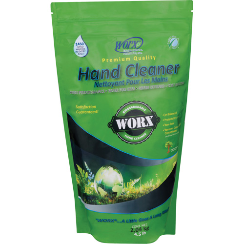 Biodegradable Hand Cleaner, Powder, 4.5 lbs., Packet, Unscented Helyx Safety & Industrial Supplies