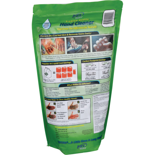 Biodegradable Hand Cleaner, Powder, 4.5 lbs., Packet, Unscented Helyx Safety & Industrial Supplies