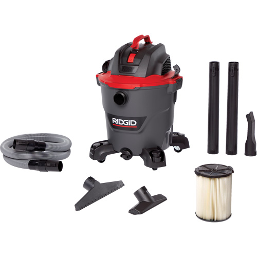NXT Industrial Vacuum, Wet-Dry, 5 HP, 12 US Gal. (45.4 Litres) Helyx Safety & Industrial Supplies