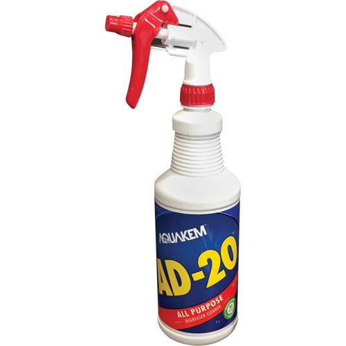 Nettoyant & d&eacute;graissant AD-20, Bouteille &agrave; g&acirc;chette Helyx Safety & Industrial Supplies