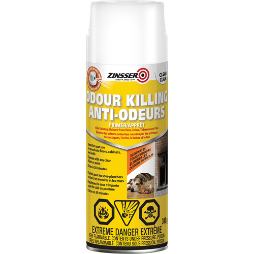 Odour Killing Primer, Aerosol Can, Clear Helyx Safety & Industrial Supplies