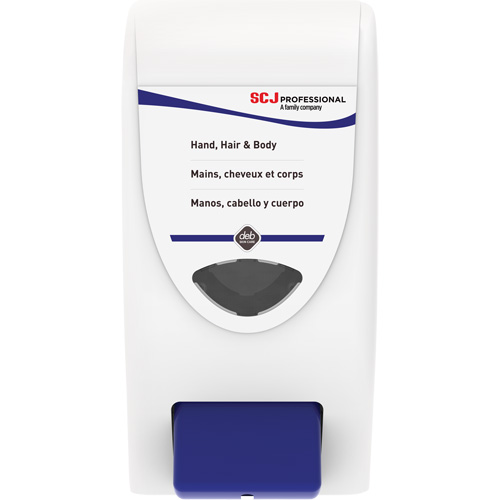 Distributeur de gel pour la douche Cleanse, &agrave; pression, Capacit&eacute; de 4000 ml, Format Cartouche de recharge Helyx Safety & Industrial Supplies