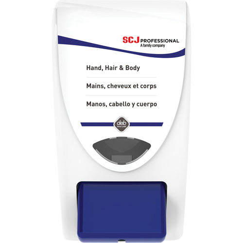 Distributeur de nettoyant pour la douche, Pompe, Capacit&eacute; de 1000 ml, Format Cartouche de recharge Helyx Safety & Industrial Supplies