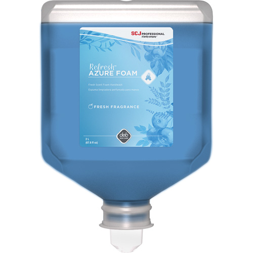 Savon &agrave; mains Refresh Azure, Mousse, 2 L, Parfum&eacute; Helyx Safety & Industrial Supplies
