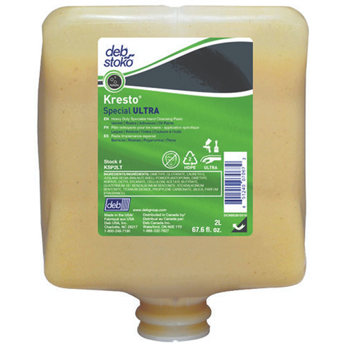 Kresto&reg; Special Ultra Hand Cleaner Refill, Paste, 2 L, Plastic Cartridge, Fresh Scent Helyx Safety & Industrial Supplies